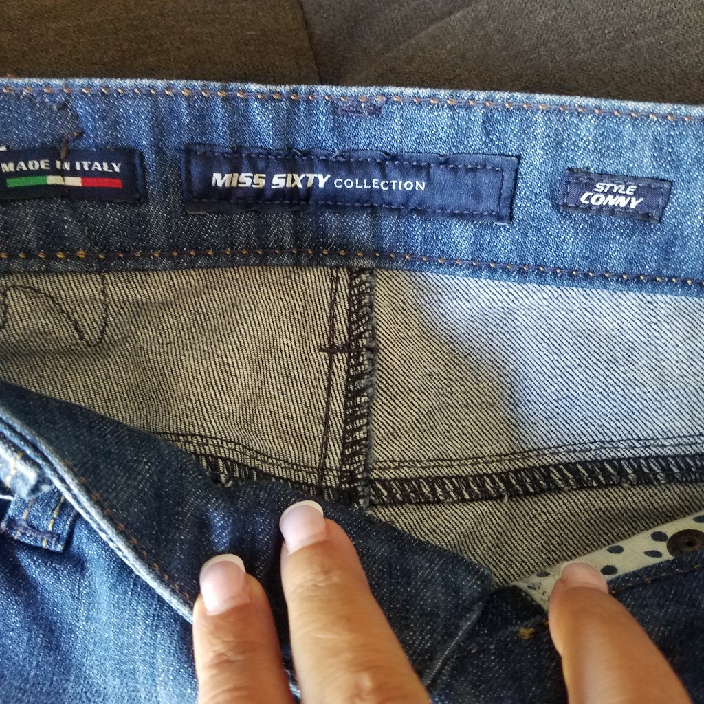 Miss Sixty Low Rise Bootcut Flare Jeans From Italy Nwot — image 4 of 8